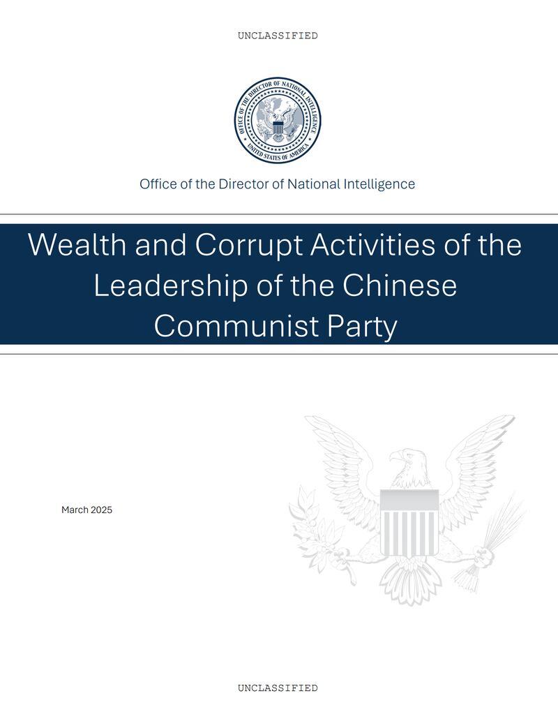 美國情報報告